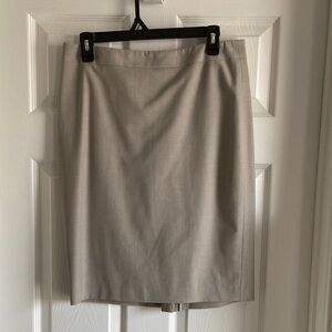 The Limited Gray Pencil Skirt